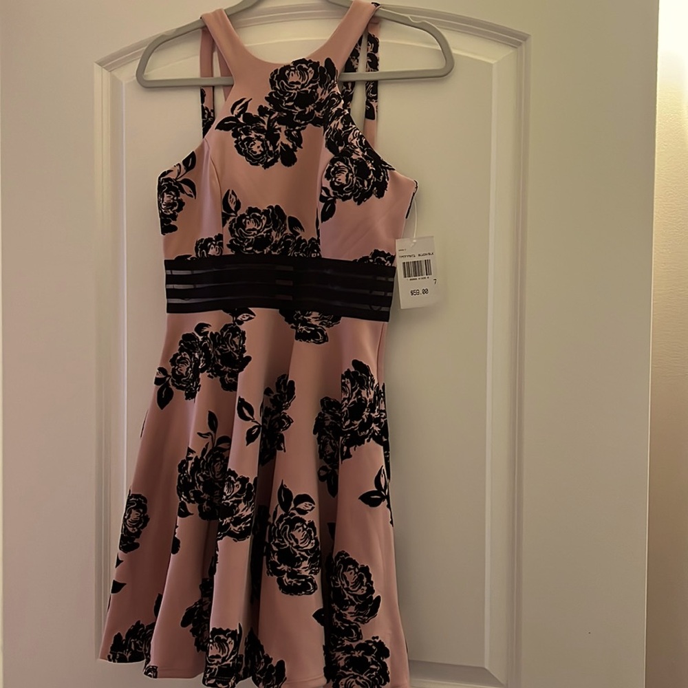 Junior floral dress